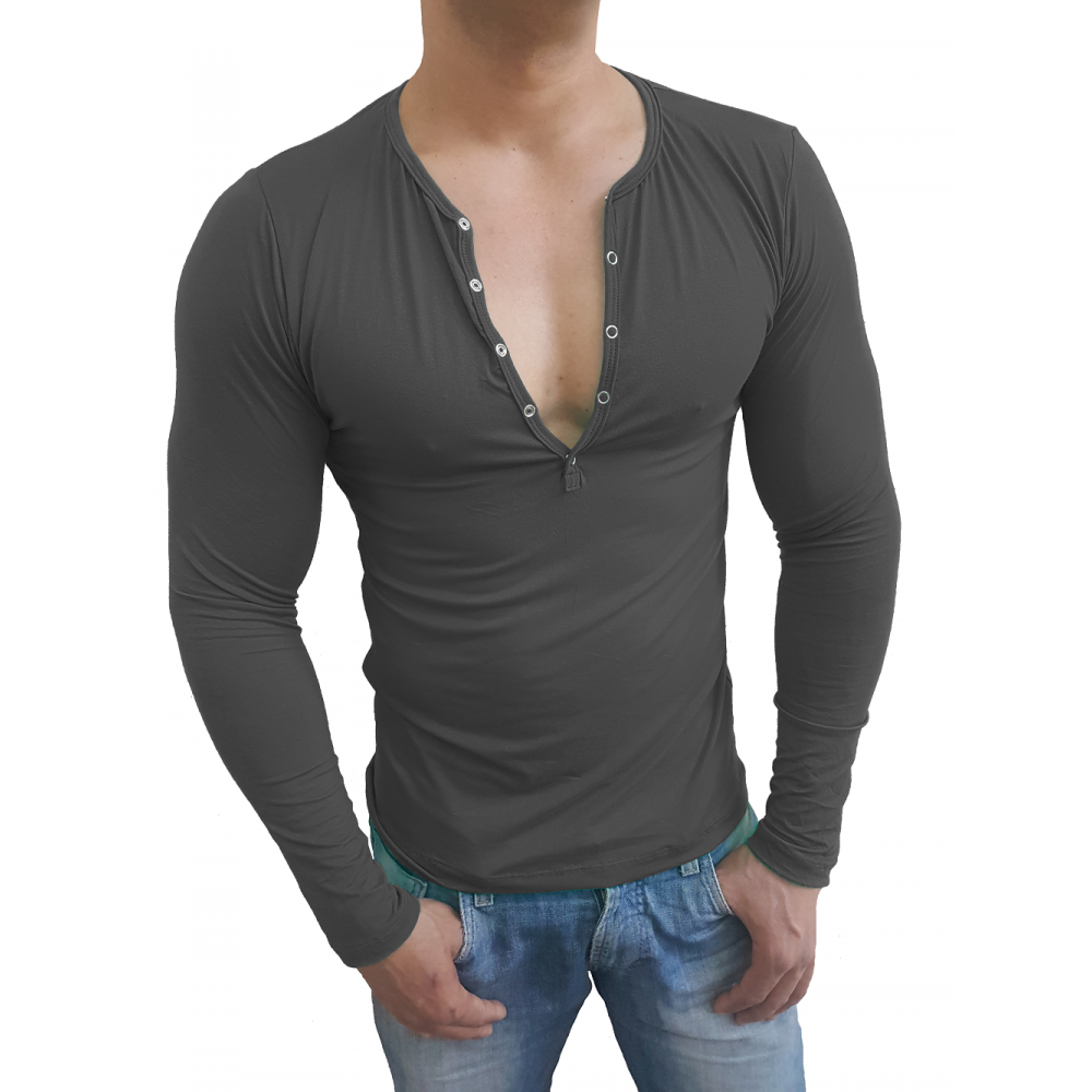 camisa botão masculina